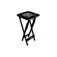 Kit 6 Conjuntos De Mesa Bistrô Dobrável Jack Daniel's Com 3 Banquetas De Madeira Preta - Cor: Preto - 5