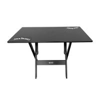 Mesa Dobrável 110x70 Madeira Personalizada Jack Preta - Cor: Preto - 3