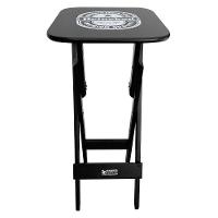 Mesa Bistrô Dobrável Madeira Personalizada Hei Preta - Cor: Preto - 3