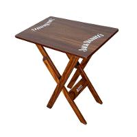 Mesa Aparador Dobrável Madeira 68x43 Personalizada Jack Imbuia Marrom - 1