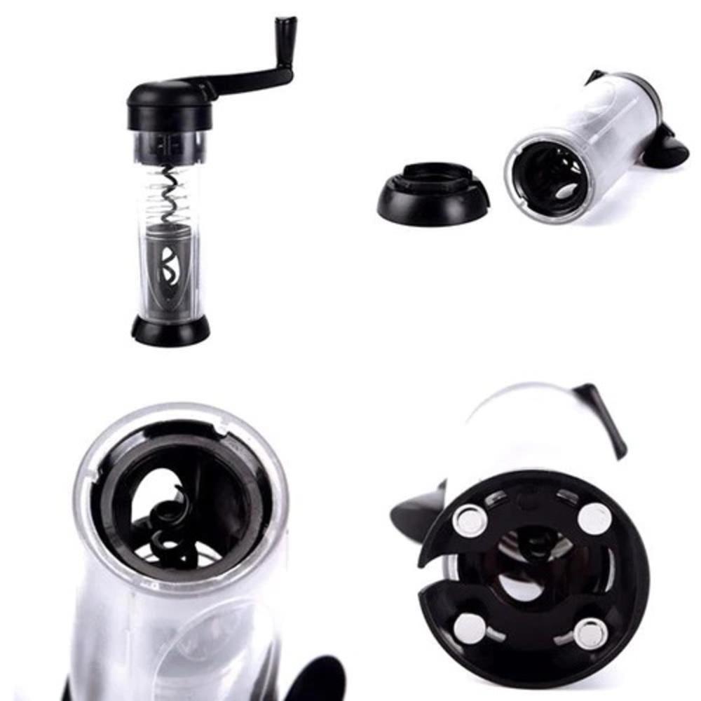 Abridor De Vinho Automatico Saca Rolha Abre Garrafa Smart Touch Com Corta Lacre Manual - 3