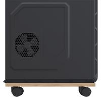 Suporte Para Cpu Com Rodízios Cyber L03 Amadeirado - Lyam