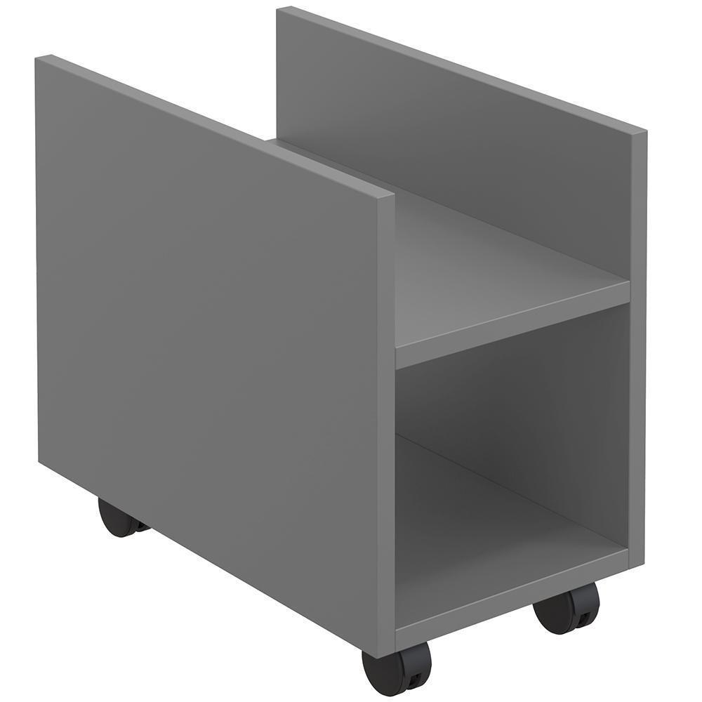 Suporte Para Cpu E Nobreak Com Rodízios Guide L03 Cinza - Lyam - 1