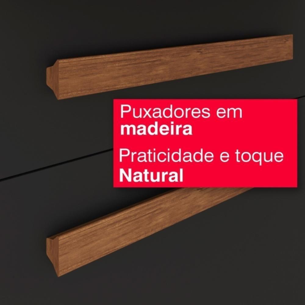 Cozinha 4 Portas 2 Gavetas Sara Frison- Tudo De Móveis Cinamomo/off - 3