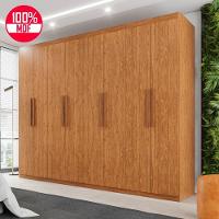 Guarda-roupa Casal 100% Mdf 8 Portas E 4 Gavetas Herrera - Tudo De Móveis Cinamomo - 1