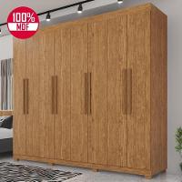 Guarda-roupa De Casal 100% Mdf 8 Portas 4 Gavetas Itália - Tudo De Móveis Cinamomo - 1