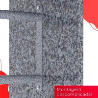 Conjunto De Mesa Tubular 6 Cadeiras 140x75cm Mart Perola Com Tampo Em Granito Ocre Letícia 070 - 3