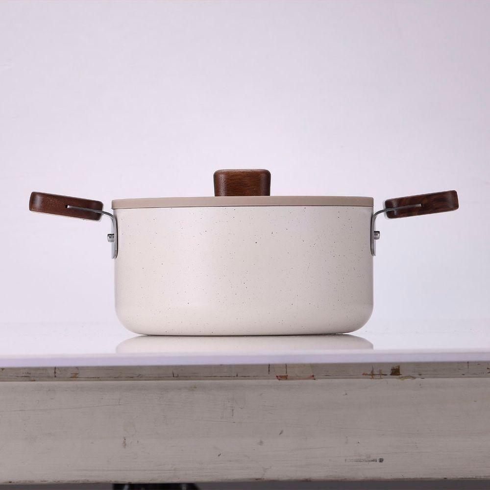 Caçarola 20cm/2,6l - Alumínio Forjado Com Revestimento Cerâmico Bien Neoflam Bege - 6