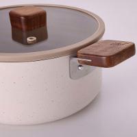 Caçarola 20cm/2,6l - Alumínio Forjado Com Revestimento Cerâmico Bien Neoflam Bege