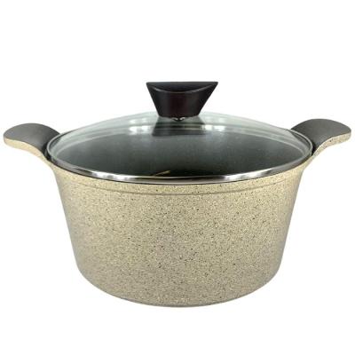 Caçarola 28cm/6,3l Com Revestimento Cerâmico Marble Neoflam Cinza