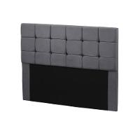 Cabeceira Cama Box Queen 1,60 Julia Sued Chumbo Star Confort Chumbo - 3