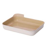 Assadeira 397x316mm/6l - Neoflam, Pérola, Alumínio Injetado, Revestimento Cerâmico Fika - 1