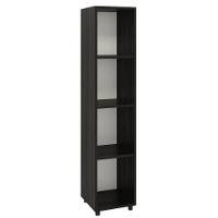 Estante Livreiro 4 Nichos Marselha - Preto - 3