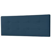 Cabeceira Painel Solteiro 0,90m Berlim Suede Azul Marinho Sky Mobile - 2