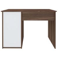 Escrivaninha Mesa Office Com Gaveta E Armário Hall Ipê-branco