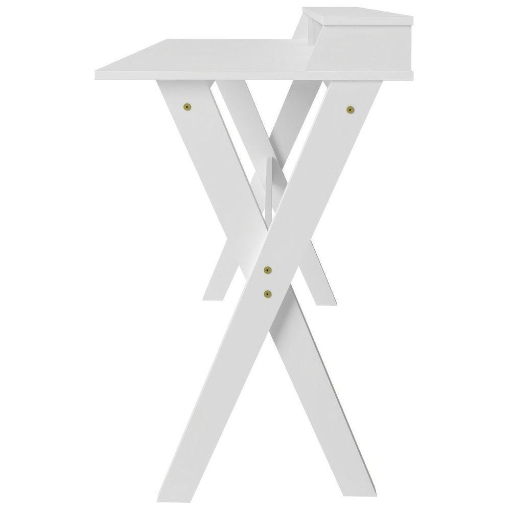 Escrivaninha Multiuso Retrô Mesa Tipo Cavalete Itália Branco - 8