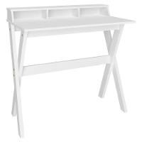 Escrivaninha Multiuso Retrô Mesa Tipo Cavalete Itália Branco - 3