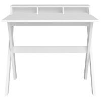 Escrivaninha Multiuso Retrô Mesa Tipo Cavalete Itália Branco - 7