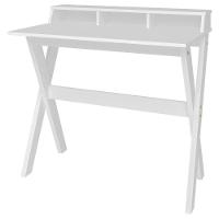 Escrivaninha Multiuso Retrô Mesa Tipo Cavalete Itália Branco - 9