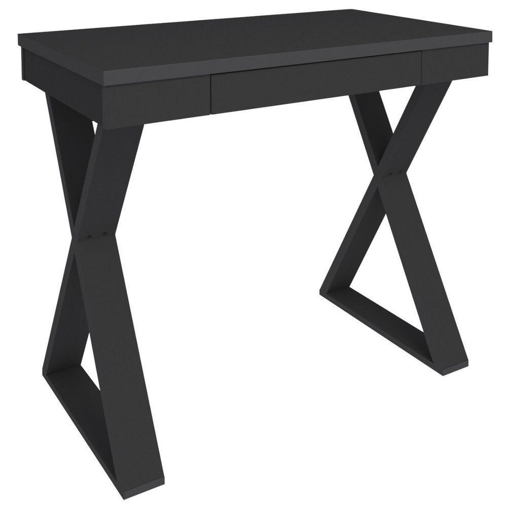 Escrivaninha Mesa De Estudos Para Notebook Veneza Ii Preto - 5