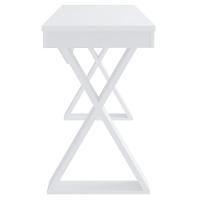 Escrivaninha Mesa De Estudos Para Notebook Veneza Ii Branco - 2