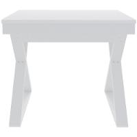 Escrivaninha Mesa De Estudos Para Notebook Veneza Ii Branco - 5