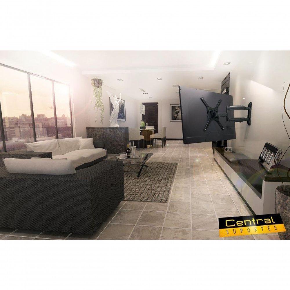 Suporte Articulado Para Tv De 26 A 55 Com Braço Longo Kma28- - 2