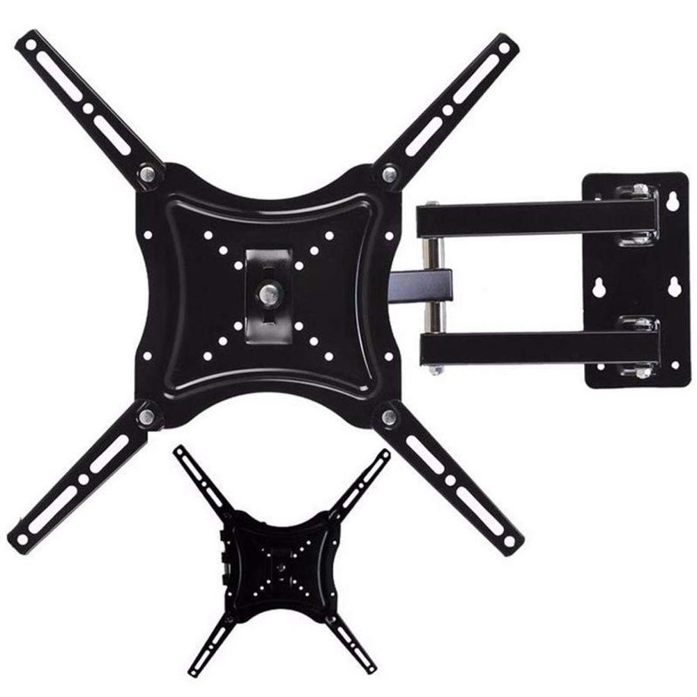 Suporte Tv Led Lcd 14 A 55 Polegadas Tri Articulado - 1