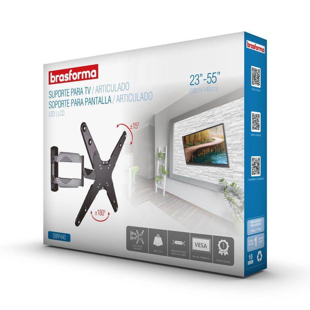 Suporte Articulado Para Tv Led, Lcd, Plasma De 23 A 55 - 2