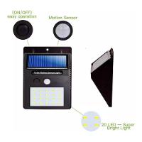 Luminária Solar Led 30 Leds - à Prova D'água - Sensor - 2