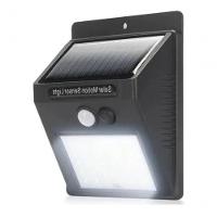 Luminária Solar C/ Sensor De Presença, 30 Leds - 6