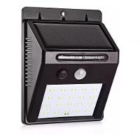 Luminária Solar De Parede Com Sensor Movimento 30 Led - 2