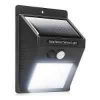 Luminária Solar De Parede Com 30 Leds Sensor De Movimento - 1