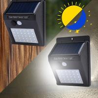 Luminária Solar De Parede 30 Leds Acendimento Automático - 2