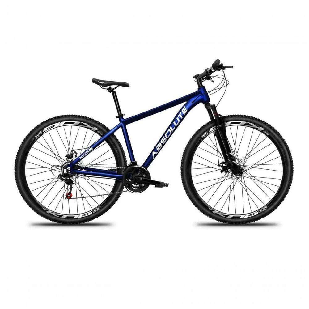 Bicicleta Aro 29 Absolute Nero 5 Alumínio 21v Freio A Disco Garfo Com Suspensão - Azul Tam.21 - 1