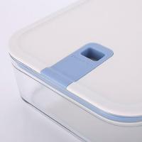 Pote De Vidro Hermético Retangular - Tampa Com Alavanca - 500ml - Perfect Seal - Neoflam