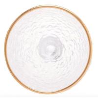 Taça De água Cristal Com Fio De Ouro 320 Ml - Lyor - 2