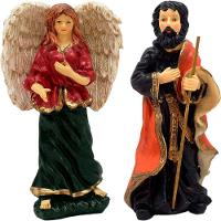 Presépio Natalino Estatueta Nascimento De Jesus Com 11 Peças - 5