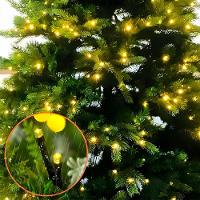 Pisca Luzes Leds Fio Solar Amarelo 500 Lâmpadas Natal De 50m - 5