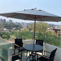 Jogo Conjunto De Mesa 4 Cadeiras Jardim Piscina Em Corda Náutica E Aluminio Preto - 5