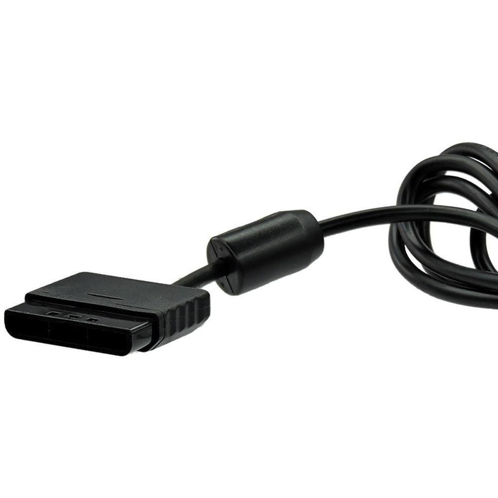 Controle Analógico Com Fio Para PS2 Preto - 2