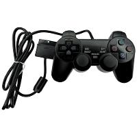 Controle Analógico Com Fio Para PS2 Preto - 1