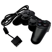Controle Analógico Com Fio Para PS2 Preto - 4