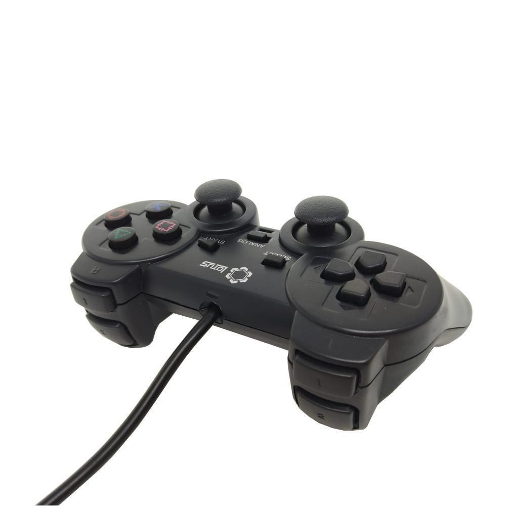 Controle Dualshock2 Com Fio Pra PS2 Preto Lotus Lt-ct007 - 3