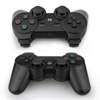 Kit 2 Controles PS3 Playstation Sem Fio + Cabo Carregador - 4