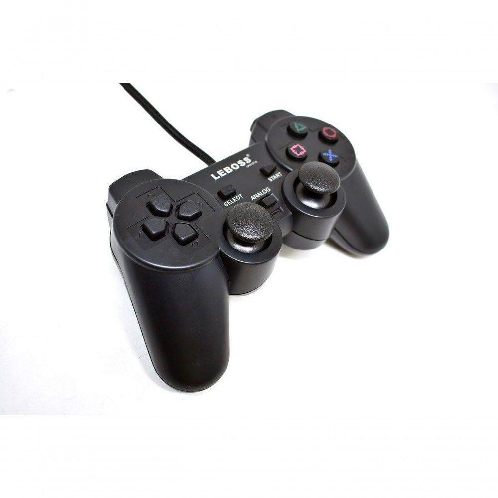 Controle Com Fio Para Playstation 2 PS2 Cabo 1,7m - 1