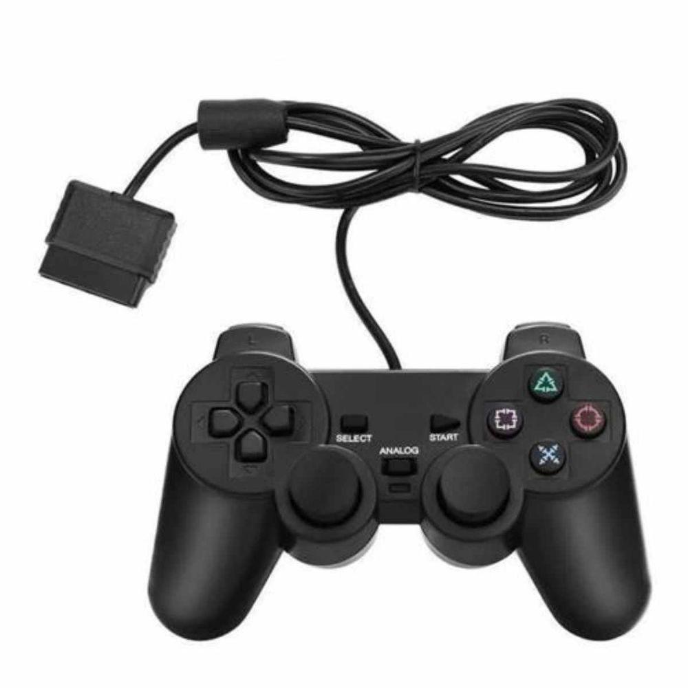 Controle Para Playstation 2 PS2 Dualshock Fio Analógico - 1