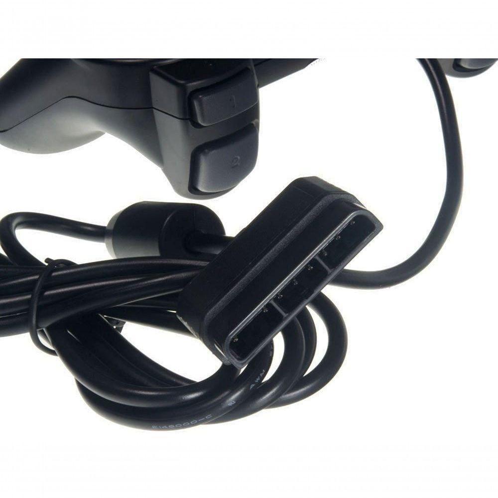 Controle Playstation 2 Dualshock 2 PS2 Slim Joystick Preto - 6
