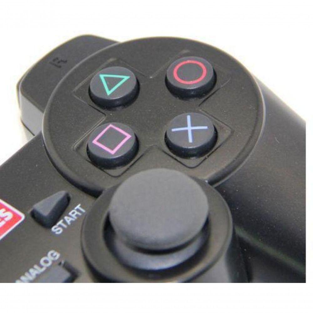 Controle Playstation 2 Dualshock 2 PS2 Slim Joystick Preto - 9