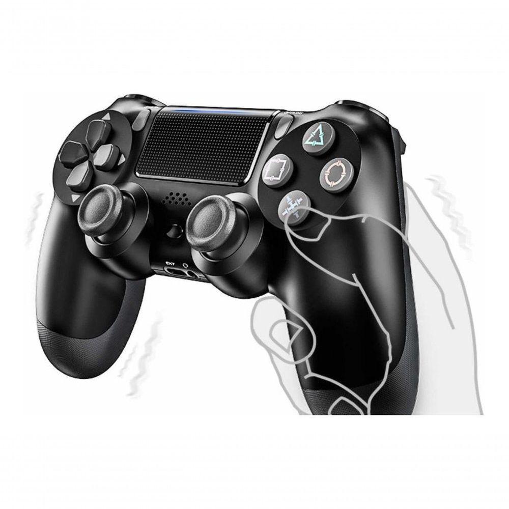 Controle PS4 Manete Sem Fio Compatível Play 4 - 4